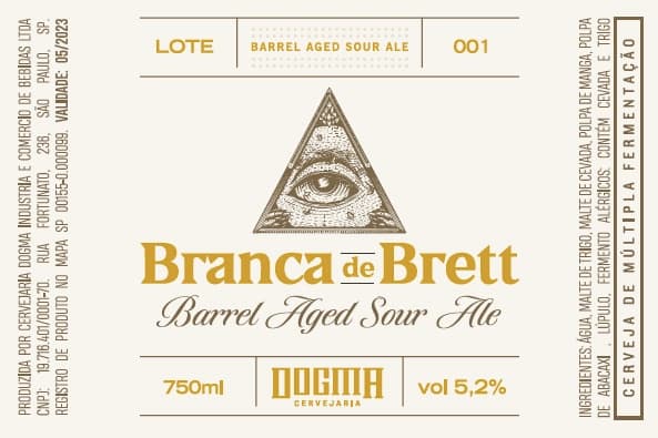 Branca De Brett - Barrel Aged - Vinho Branco