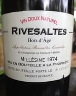 Rivesaltes Hors d'Âge Vin Doux Naturel