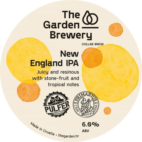 New England IPA - Pulfer & Primarius collab