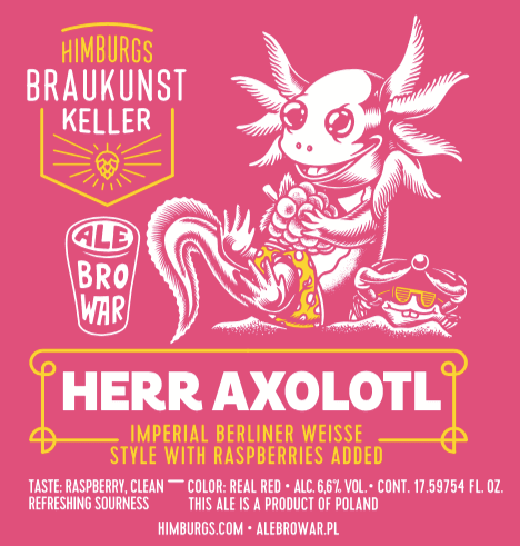 Imperial Herr Axolotl Raspberries