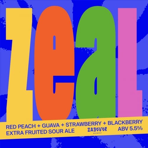 ZEAL: Red Peach + Guava + Strawberry + Blackberry