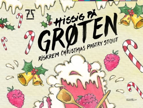 Hissig På Grøten - Riskrem Christmas Pastry Stout