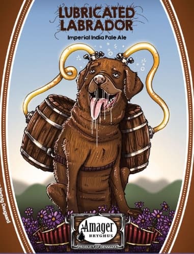 Lubricated Labrador