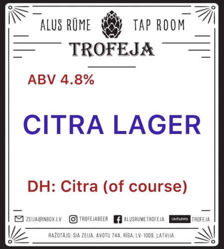 CITRA LAGER