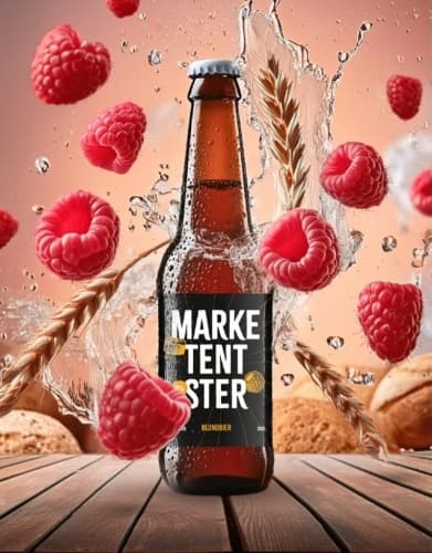 Marketentster Blond Bier
