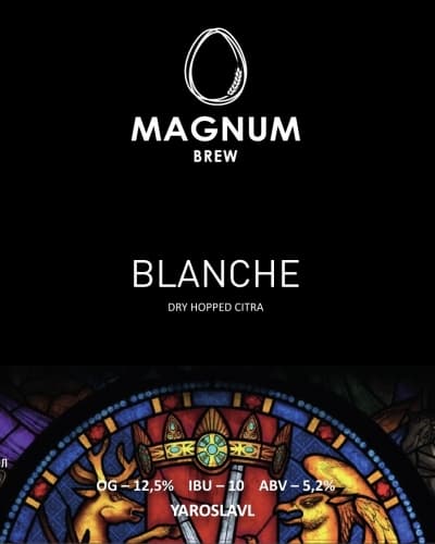 MAGNUM BLANCHE Dry Hopped Citra