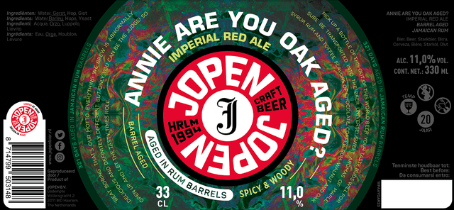 Annie Are You Oak Aged? - Jamaican Rum