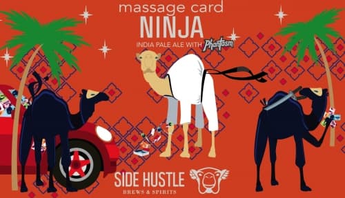 Massage Card Ninja With Phantasm