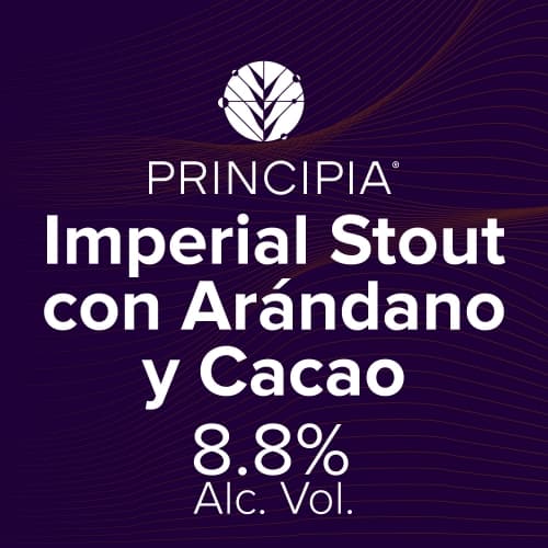 Imperial Stout con Arándano y Cacao