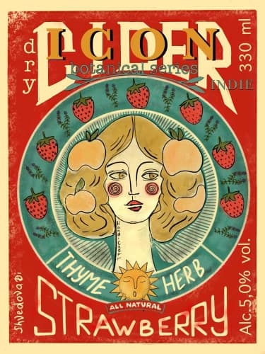 Strawberry & Thyme Cider