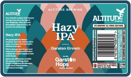 Hop Terrior Project: Garston grown Hazy IPA