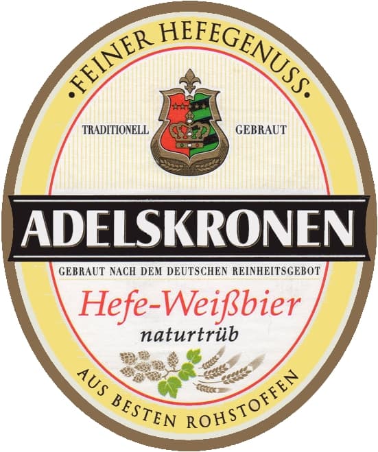 Adelskronen Hefe-Weissbier Naturtrüb