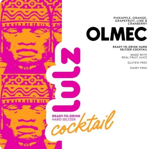 Ready-to-Drink Olmec Cocktail-Inspired Hard Seltzer