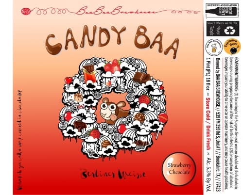 Candy Baa - Strawberry & Chocolate