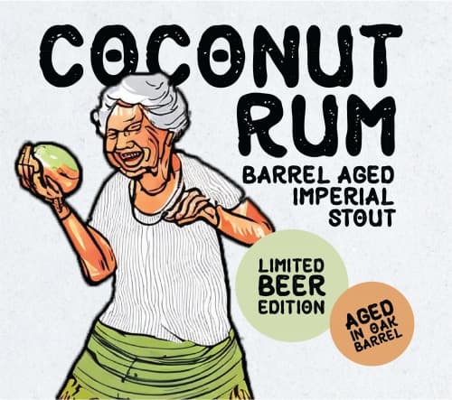 Coconut Rum Barrel Aged Imperial Stout