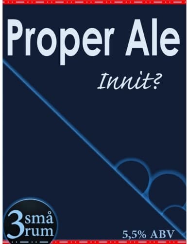 Proper Ale - Innit?