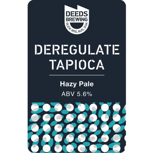 Deregulate Tapioca