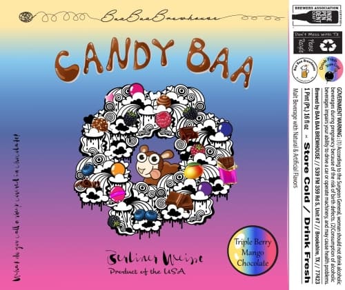 Candy Baa - Triple Berry, Mango, Chocolate