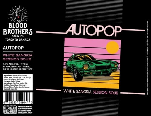 Autopop - White Sangria
