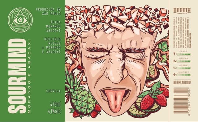 Sourmind Morango e Abacaxi