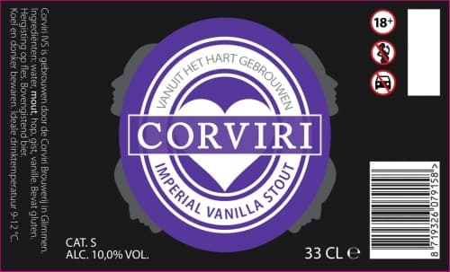 Corviri Imperial Vanilla Stout