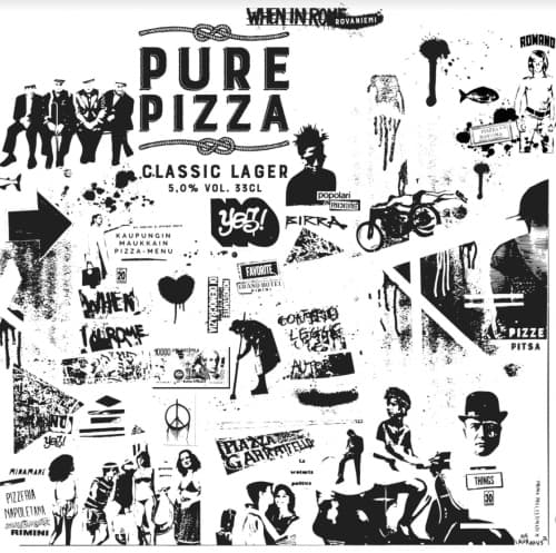 Pure Pizza Classic Lager