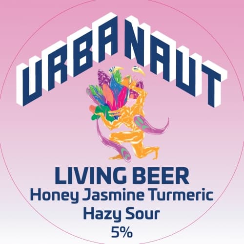 Living Beer #2 - Honey Jasmine Tumeric Hazy Sour