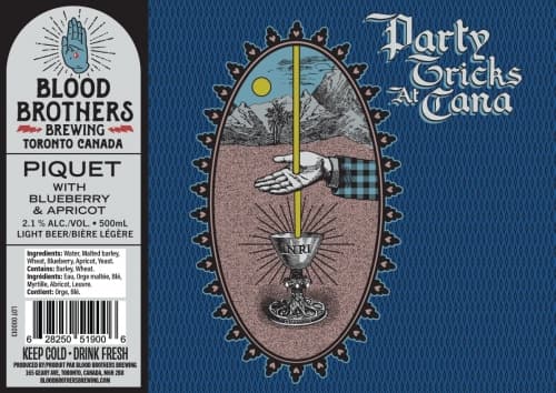 Party Tricks At Cana - Blueberry & Apricot