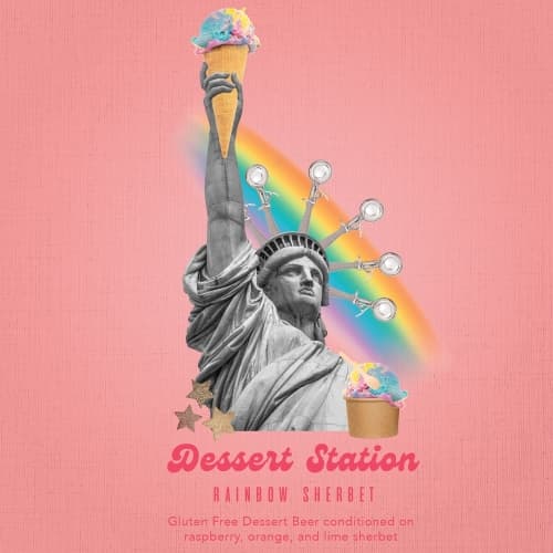 Dessert Station: Rainbow Sherbet