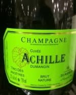 Cuvée Achille Brut Nature Champagne