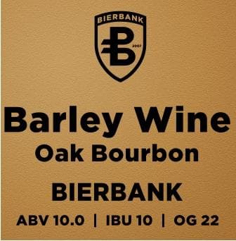 Barley Wine Oak Bourbon
