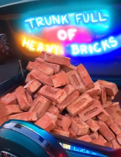 Trunk Full of Heavy Bricks