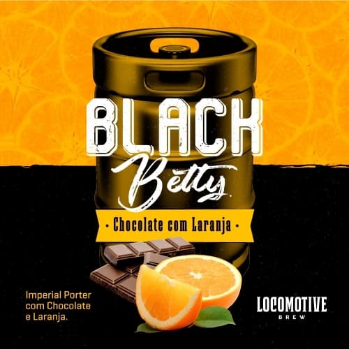 Black Betty - Chocolate Com Laranja