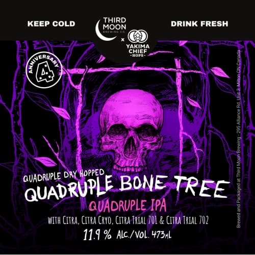 Quadruple Dry Hopped Quadruple Bone Tree
