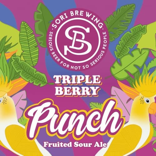 Triple Berry Punch: Blueberry / Raspberry / Blackberry