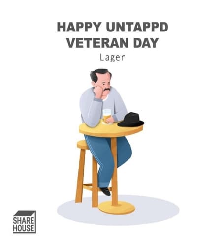 Happy Untappd Veterans Day
