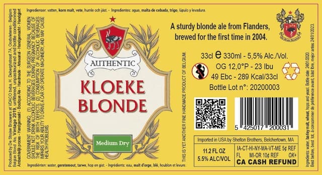 Kloeke Blonde