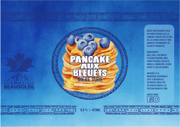 Pancake Aux Bleuets