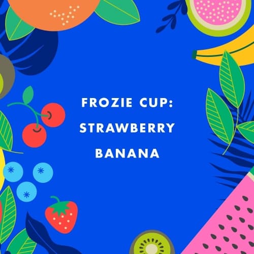 Frozie Cup: Strawberry Banana