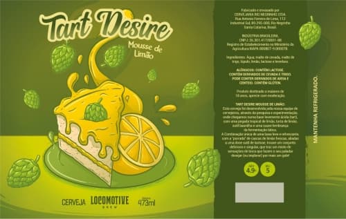 Tart Desire - Mousse de Limão