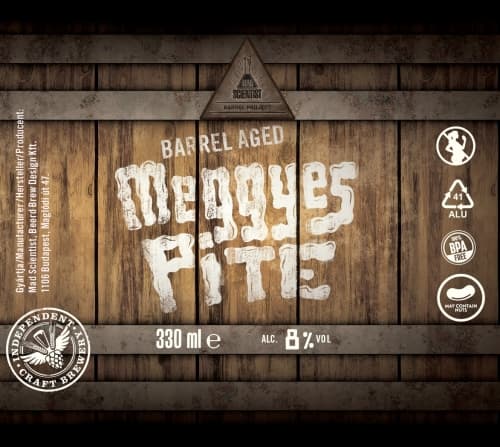 Barrel Aged Meggyes Pite