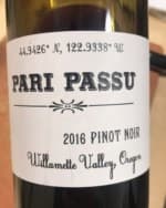 Pari Passu Pinot Noir