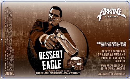 Dessert Eagle (Rocky) - Chocolate, Marshmallow and Walnut
