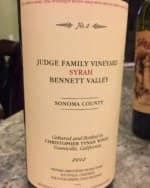 Judge Family Vineyard Syrah