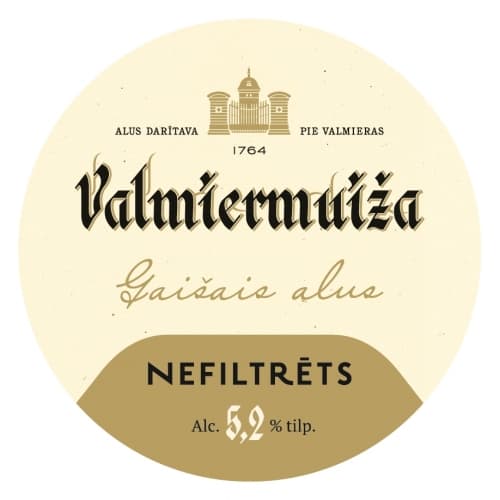 Valmiermuiža Gaišais Alus (Nefiltrēts)