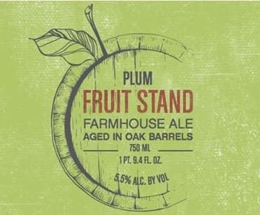 Fruit Stand - Black Amber & Italian Plum