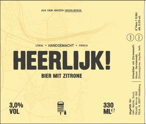 Bier mit Zitrone