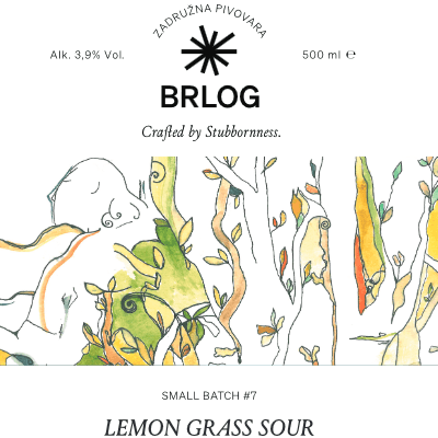 Small Batch #7 Lemon Grass Sour