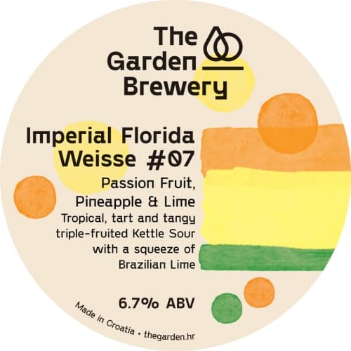 Imperial Florida Weisse #07 - Passion Fruit, Pineapple & Lime