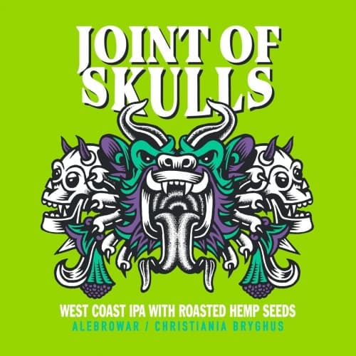 Joint of Skulls: West Coast IPA with Hemp Seeds